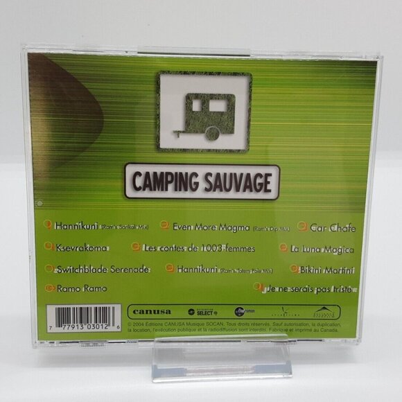 3 for 10$ Camping sauvage - Music by Ramachandra Borcar (CD, 2004) Complete G+ - Picture 2 of 3